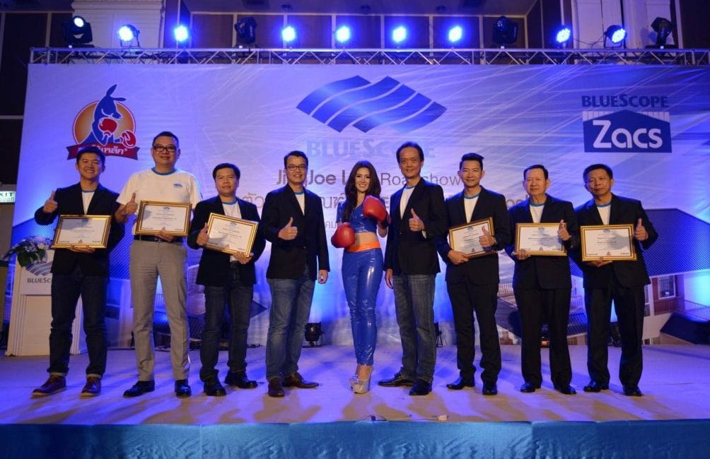 BlueScope Zacs Cool Thailand Launch 2015 BlueScope Zacs Cool Thailand Launch 2015