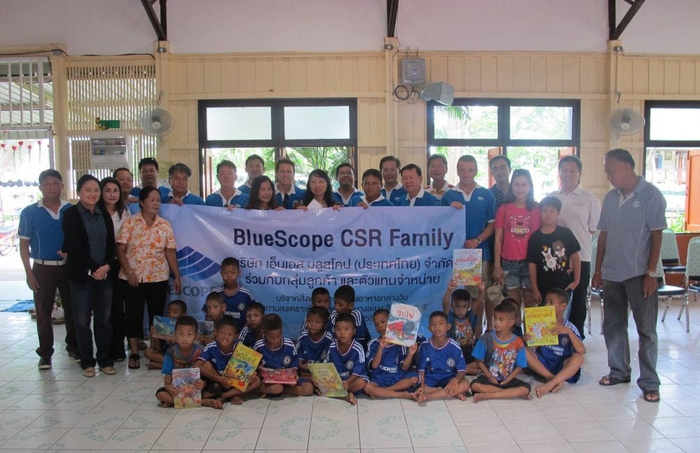 NS BlueScope Thailand CSR Family