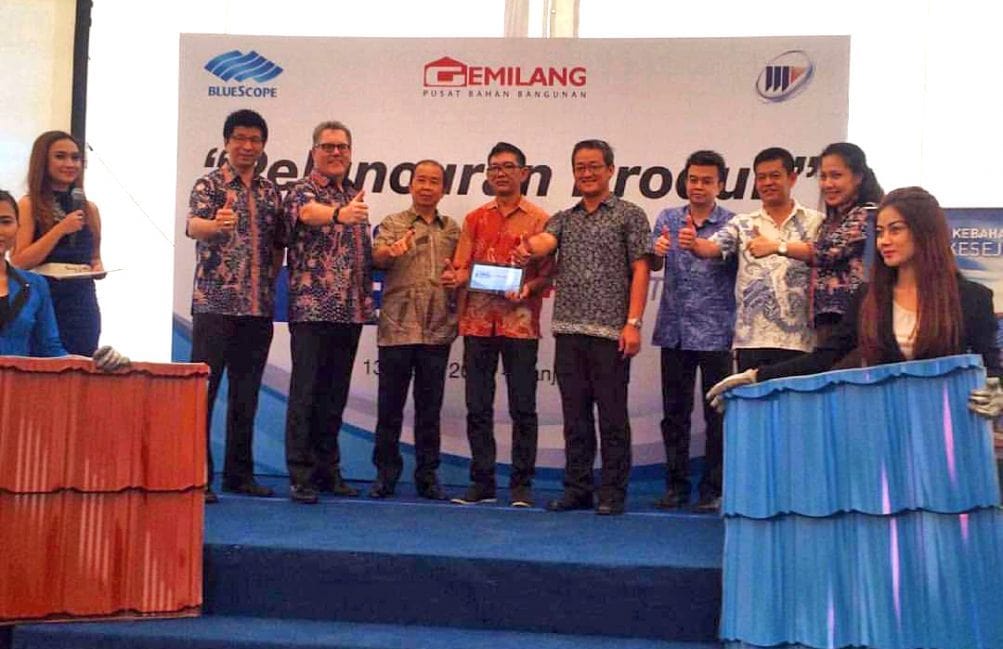 BlueScope Zacs Launch in Banjarmasin