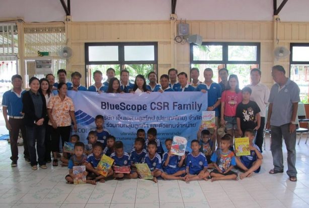 NS BlueScope Thailand CSR Family 2015 | NS BlueScope Thailand