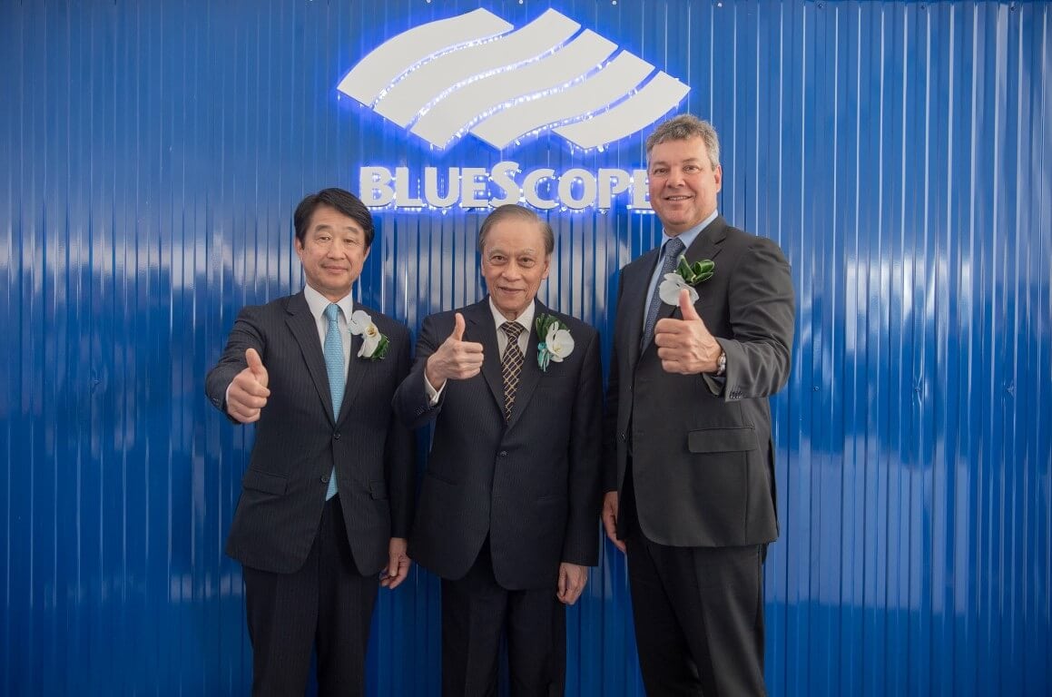 “บลูสโคป” เปิดโรงงานผลิตเหล็กแห่งที่ 3 ในไทย | NS BlueScope