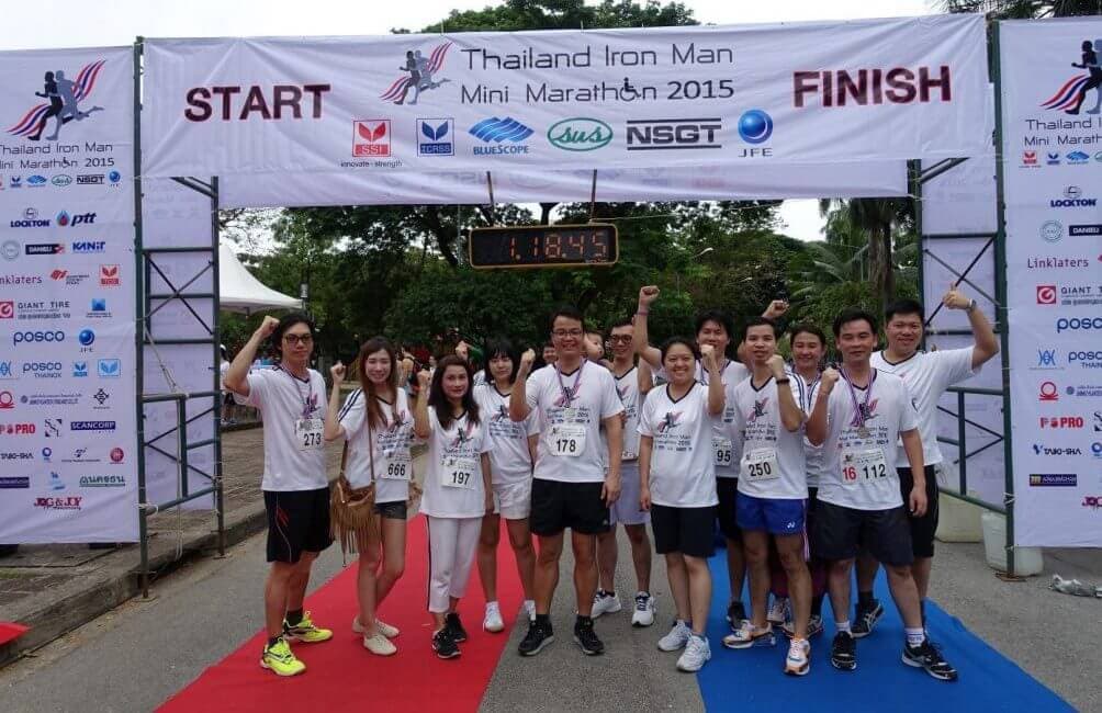Thailand Iron Man Mini Marathon 2015 | NS BlueScope Thailand