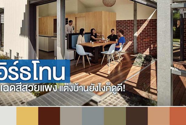 เอิร์ธโทน เฉดสีสวยแพง แต่งบ้านยังไงก็ดูดี | NS BlueScope Thailand