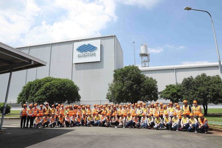 NS BlueScope Vietnam Shares Experiences in Labor Safety Management